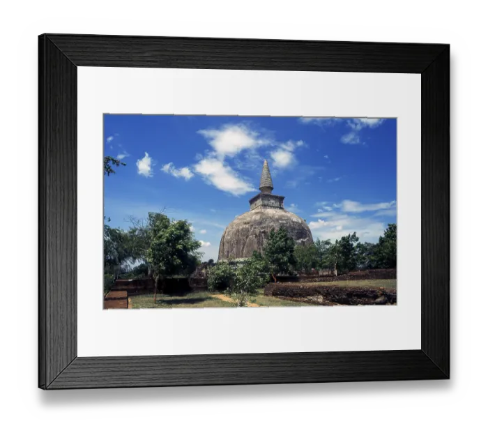 Framed Print : Kiri Vehera was built by Queen Subhadra