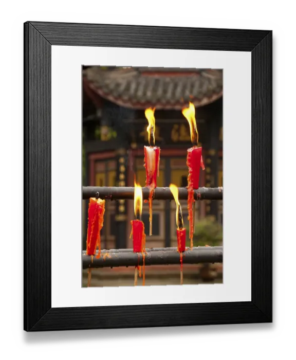 Framed Print : Baoguo Si (Declare Nation Temple)