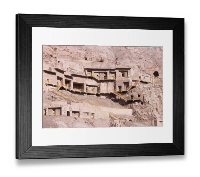 Framed Print : The Kizil Caves (Qizil Ming Oy) Framed Print : The Kizil Caves (Qizil Ming Oy)