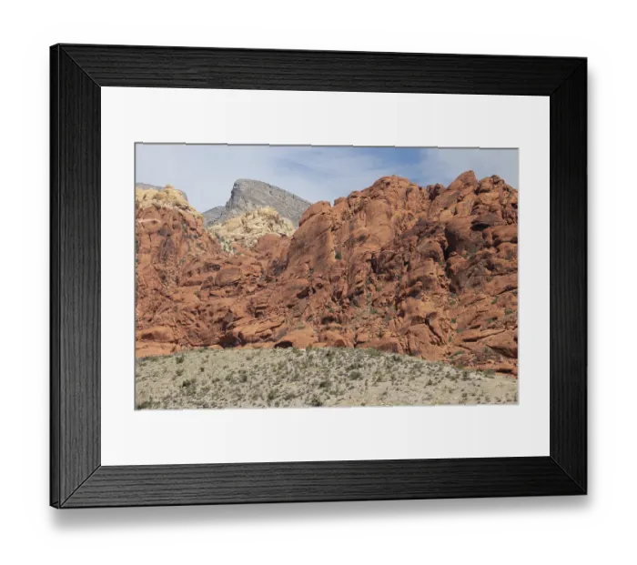 Framed Print : The Red Rock Canyon in Nevada, USA Framed Print : The Red Rock Canyon in Nevada, USA