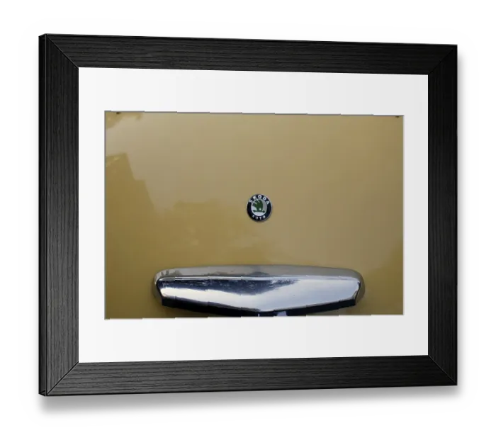 Framed Print : Vintage cars Skoda Framed Print : Vintage cars Skoda