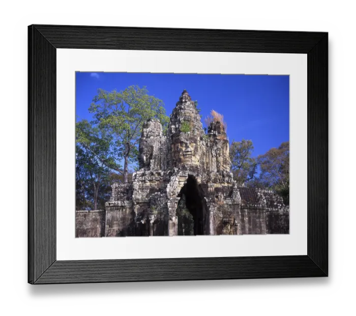 Framed Print : Angkor Thom, meaning The Great City