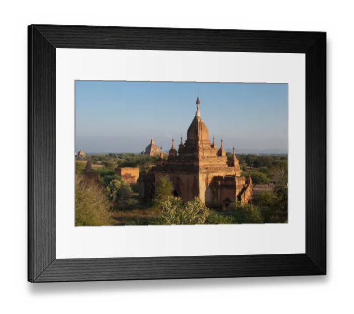 Framed Print : The Sulamani Temple was built in 1183 by King Narapatisithu (r)