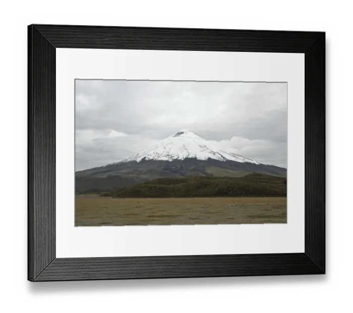 Framed Print : Cotopaxi, Andes