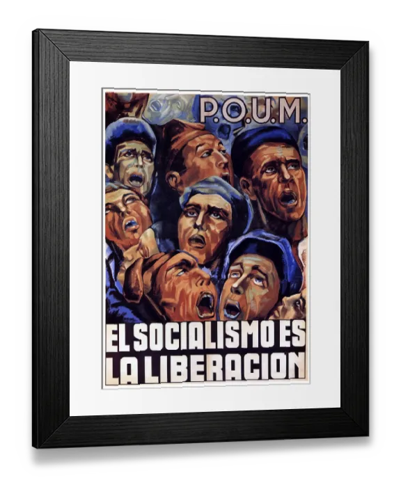 Framed Print : The Workers Party of Marxist Unification (Spanish: Partido Obrero de Unificacion Marxista) Framed Print : The Workers Party of Marxist Unification (Spanish: Partido Obrero de Unificacion Marxista)