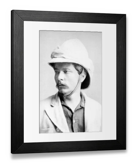 Framed Print : Sir Henry Morton Stanley, GCB, born John Rowlands (28 January 1841 - 10 May 1904) Framed Print : Sir Henry Morton Stanley, GCB, born John Rowlands (28 January 1841 - 10 May 1904)