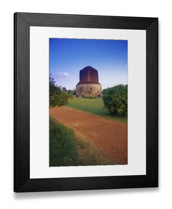 Framed Print : Dhamekh Stupa 3rd B.C, Sarnath