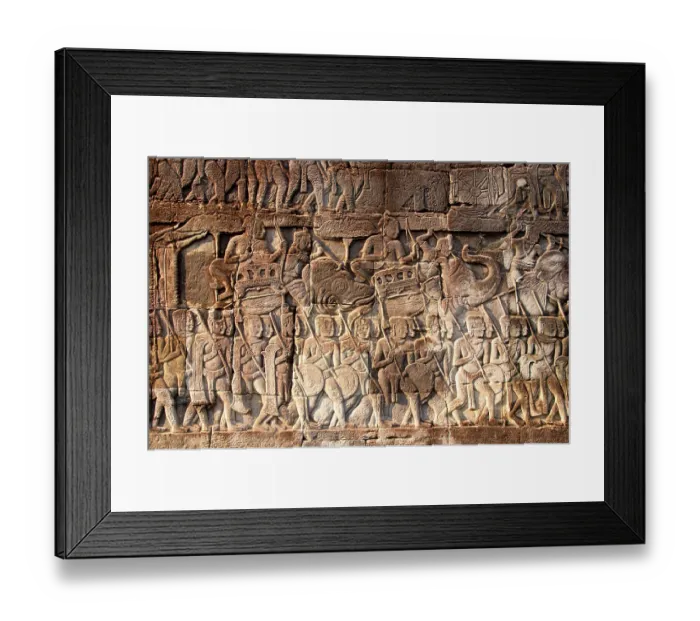 Framed Print : The Bayon was originally the official state temple of the Mahayana Buddhist King Jayavarman VII Framed Print : The Bayon was originally the official state temple of the Mahayana Buddhist King Jayavarman VII
