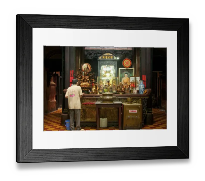 Framed Print : Chua Ngoc Hoang or Pagoda of the Jade Emperor was built in 1909