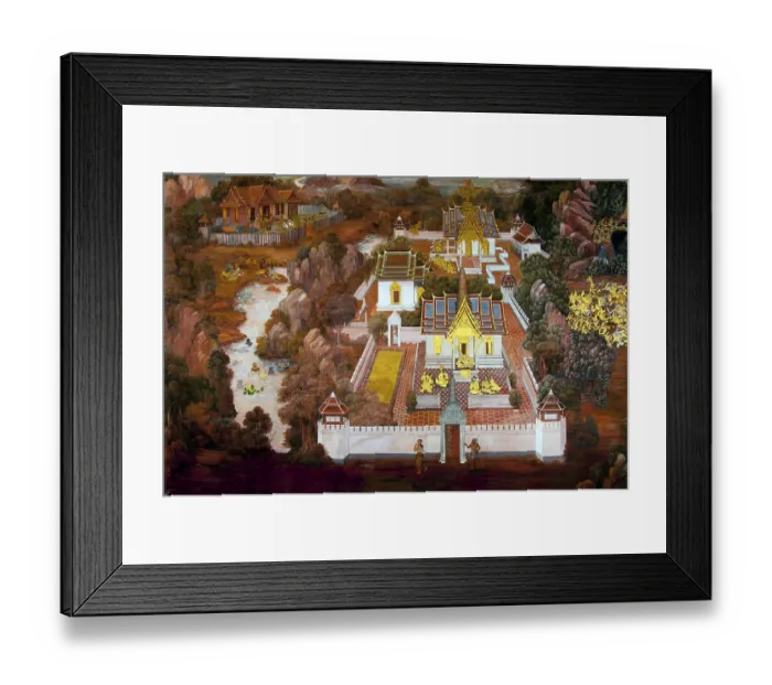 Framed Print : The Ramayana is a story as old as time and - at least in the Indian subcontinent