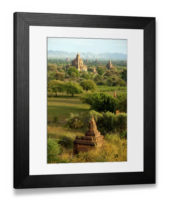 Framed Print : The Sulamani Temple was built in 1183 by King Narapatisithu (r)