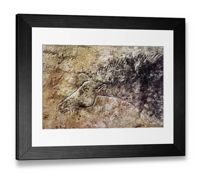 Framed Print : Lascaux is the setting of a complex of caves in southwestern France famous for its Paleolithic cave paintings Framed Print : Lascaux is the setting of a complex of caves in southwestern France famous for its Paleolithic cave paintings