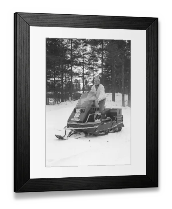 Framed Print : Sixten Jernberg, Swedish Cross-Country Skier (1929-2012) Jernberg won a total of 9 medals