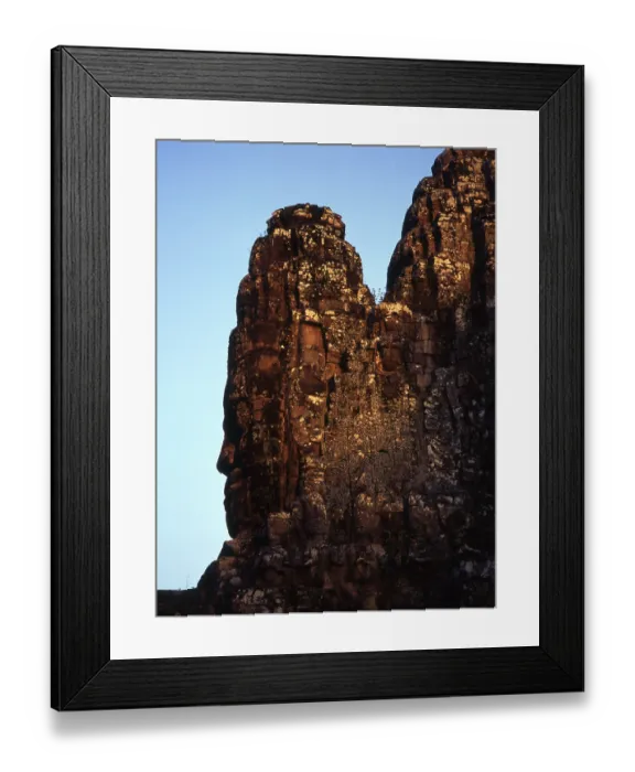 Framed Print : The Victory Gate of Angkor Thom