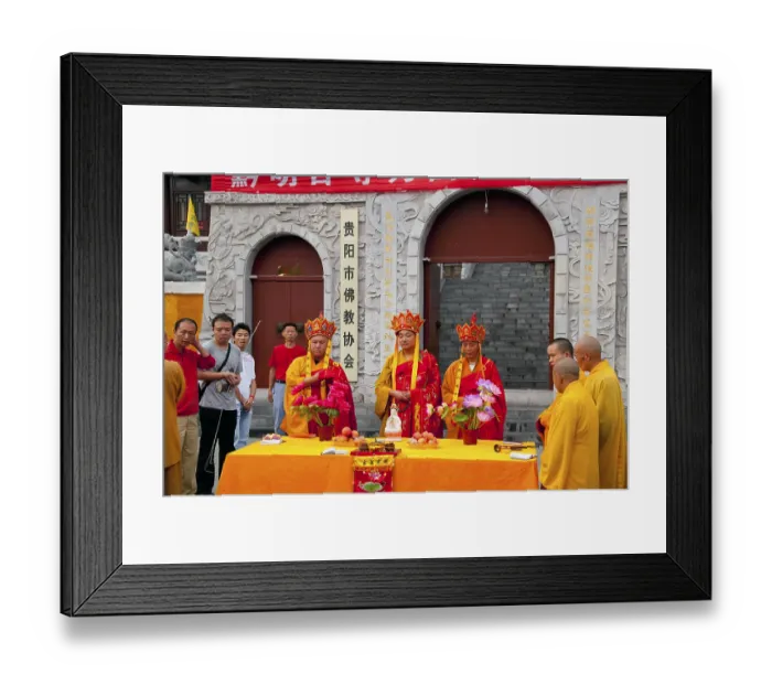 Framed Print : Guiyang is the capital of China's Guizhou province