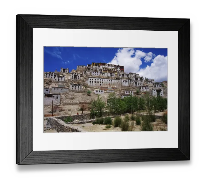 Framed Print : Tikse Thiksey monastery, Ladakh
