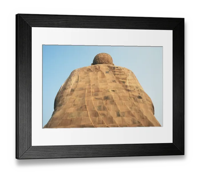 Framed Print : The great Buddha statue at Bodh Gaya