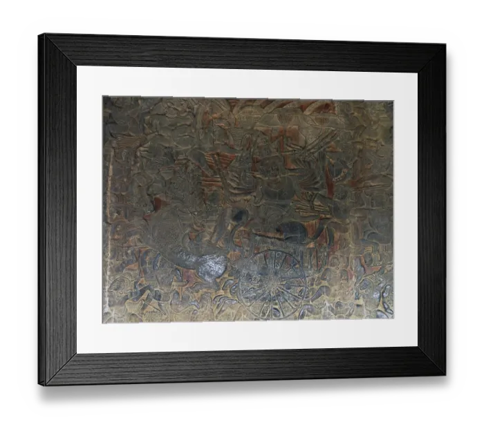 Framed Print : Angkor Wat was built for King Suryavarman II (ruled 1113-50)