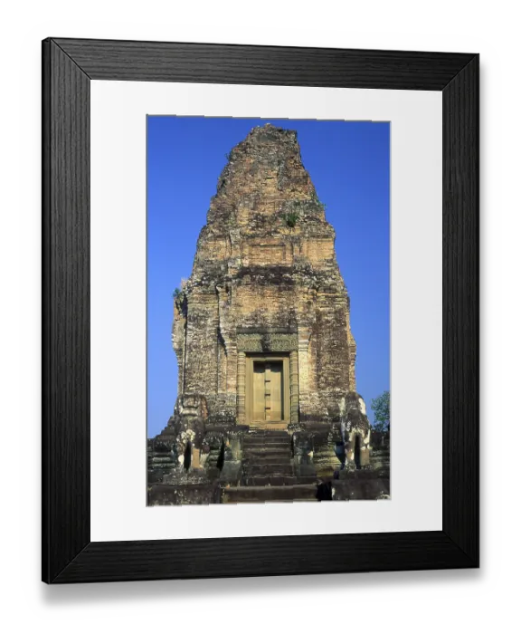Framed Print : The East Mebon is a 10th Century temple