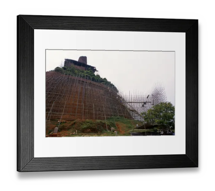 Framed Print : The Jetavanaramaya is a stupa, located in the ruins of Jetavana Monastery Framed Print : The Jetavanaramaya is a stupa, located in the ruins of Jetavana Monastery