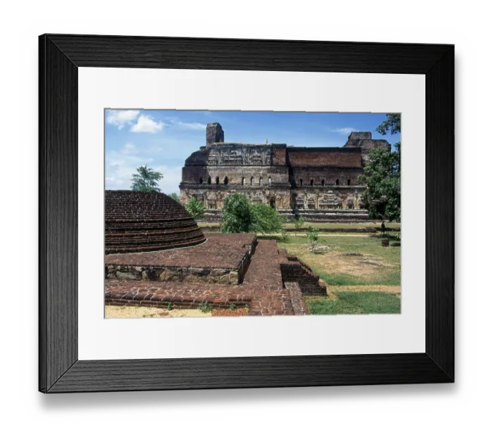Framed Print : Lankatilaka was built by King Parakramabahu the Great (1123 - 1186)