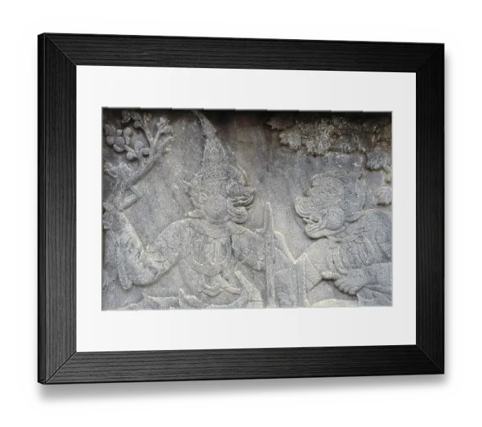 Framed Print : The Ramayana is a story as old as time and - at least in the Indian subcontinent