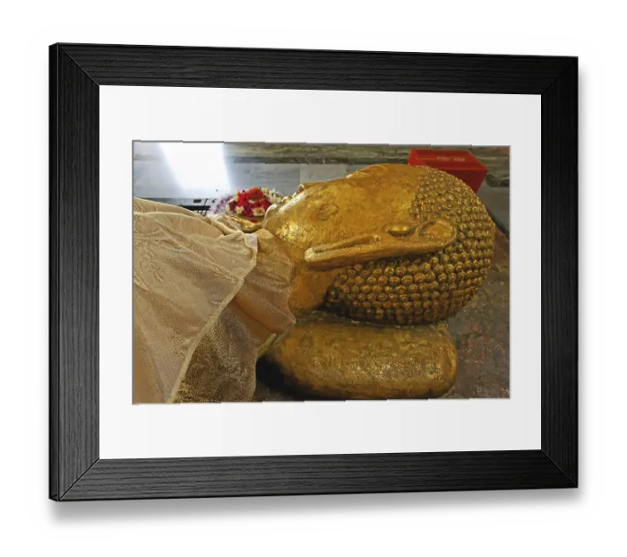Framed Print : Statue of Lord Buddha's nirwan Mahaparinirvan Framed Print : Statue of Lord Buddha's nirwan Mahaparinirvan