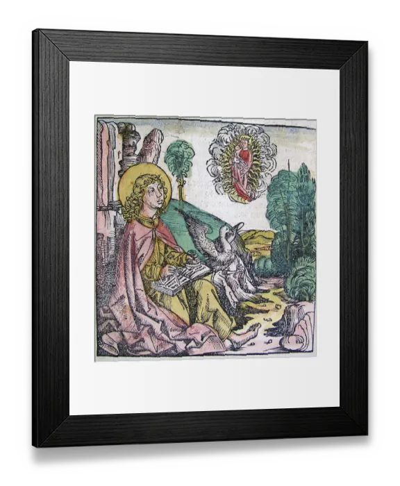 Framed Print : The Nuremberg Chronicle is an illustrated world history Framed Print : The Nuremberg Chronicle is an illustrated world history
