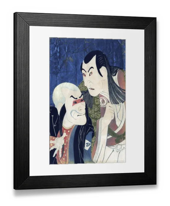 Framed Print : Toshūsai Sharaku (東洲斎 写楽) Framed Print : Toshūsai Sharaku (東洲斎 写楽)