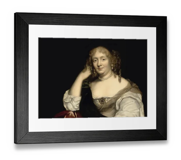 Framed Print : Marie de Rabutin-Chantal, marquise de Sevigne