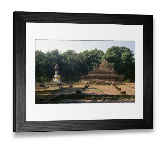 Framed Print : Abandoned in the late 13th century CE