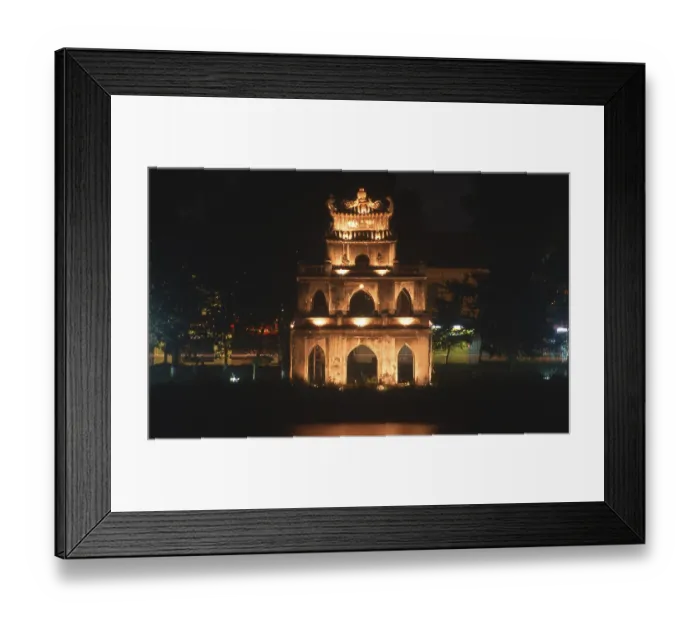 Framed Print : Ho Hoan Kiem means Lake of the Restored Sword Framed Print : Ho Hoan Kiem means Lake of the Restored Sword