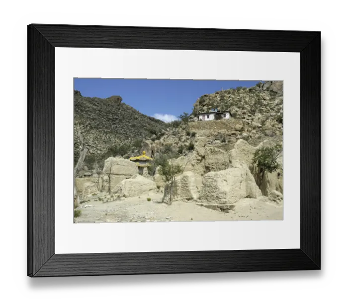 Framed Print : Site of various temples of buddhist monastery Uvgunt Mongolia Framed Print : Site of various temples of buddhist monastery Uvgunt Mongolia