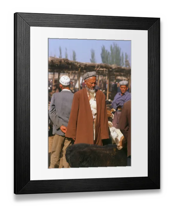 Framed Print : The earliest mention of Kashgar occurs when a Chinese Han Dynasty (206 BCE - 220 CE)