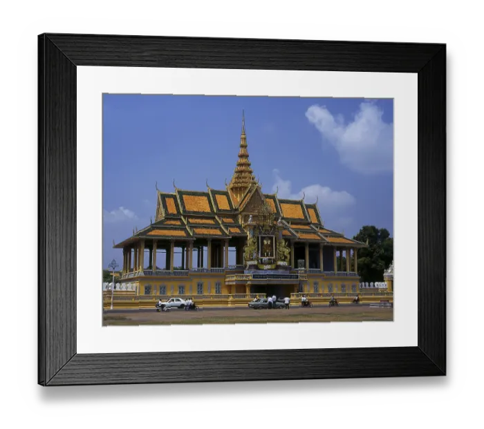 Framed Print : The Royal Palace (Preah Barum Reacha Veang Nei Preah Reacheanachak Kampuchea) and Silver Pagoda Framed Print : The Royal Palace (Preah Barum Reacha Veang Nei Preah Reacheanachak Kampuchea) and Silver Pagoda