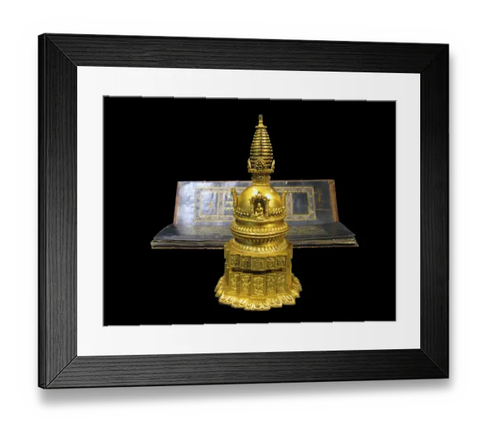 Framed Print : Mongolian Buddhism