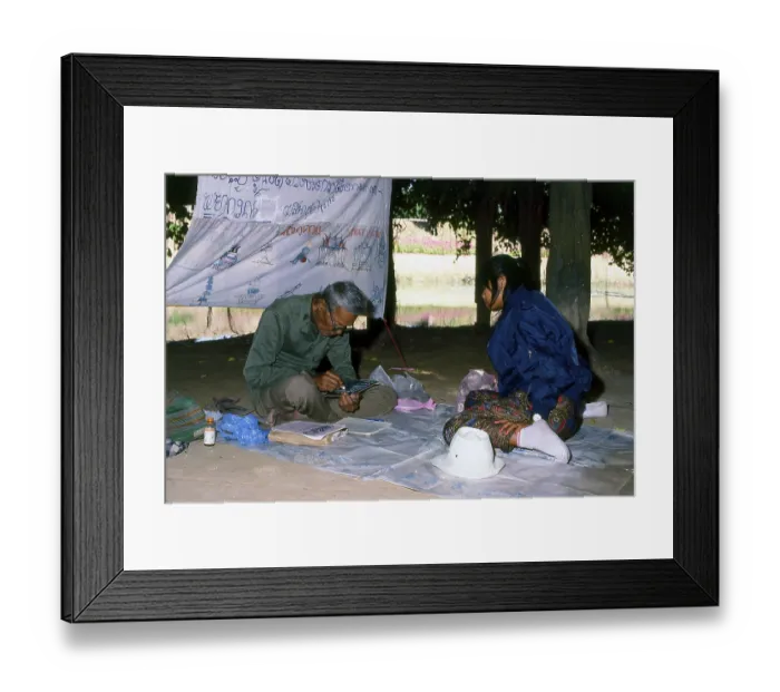 Framed Print : The complex at Phimai dates originally from the reign of Surayavarman II (r) Framed Print : The complex at Phimai dates originally from the reign of Surayavarman II (r)