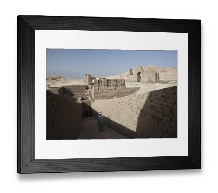 Framed Print : Ruins in the necropolis of Thebes, Luxor, Egypt Framed Print : Ruins in the necropolis of Thebes, Luxor, Egypt
