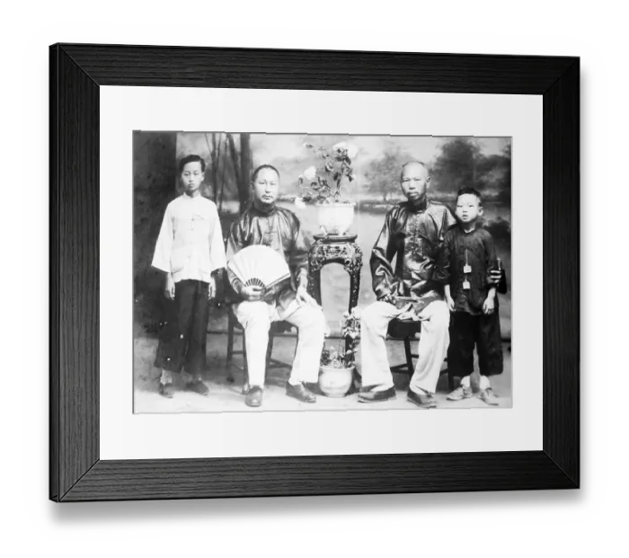 Framed Print : Peranakan Chinese and Baba-Nyonya are terms used for the descendants of late 15th