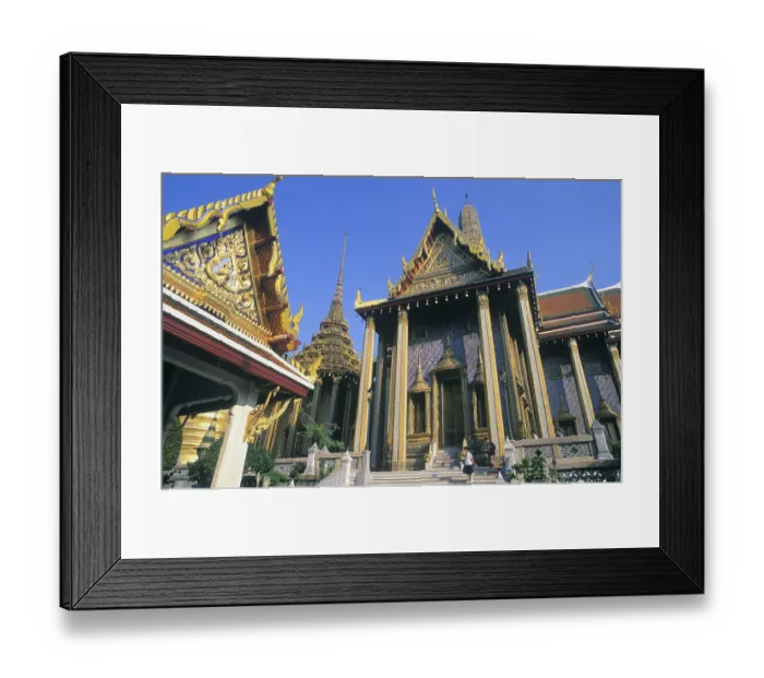Framed Print : Grand Palace, Wat Phra Kaeo, King Temple