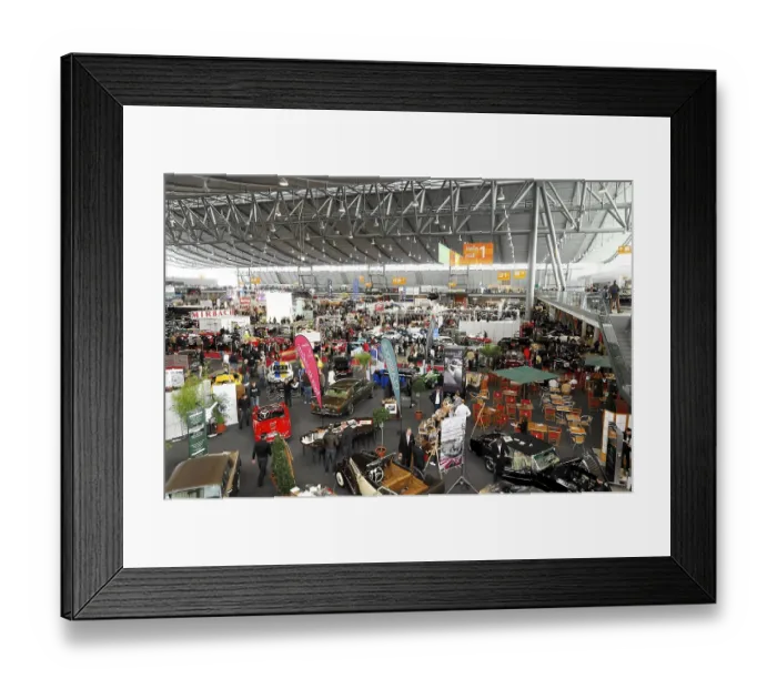 Framed Print : RETRO CLASSICS 2010, Stuttgart Messe Framed Print : RETRO CLASSICS 2010, Stuttgart Messe