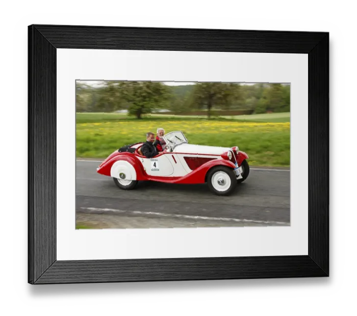 Framed Print : A BMW 315, built in 1934, Classic Car Rally 2010 Wetzlar