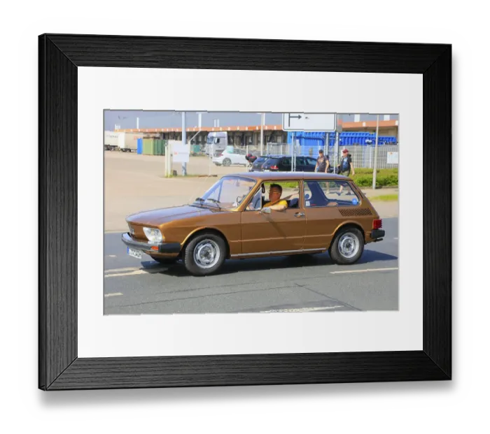 Framed Print : Volkswagen VW 412, 41st May Beetle Meeting