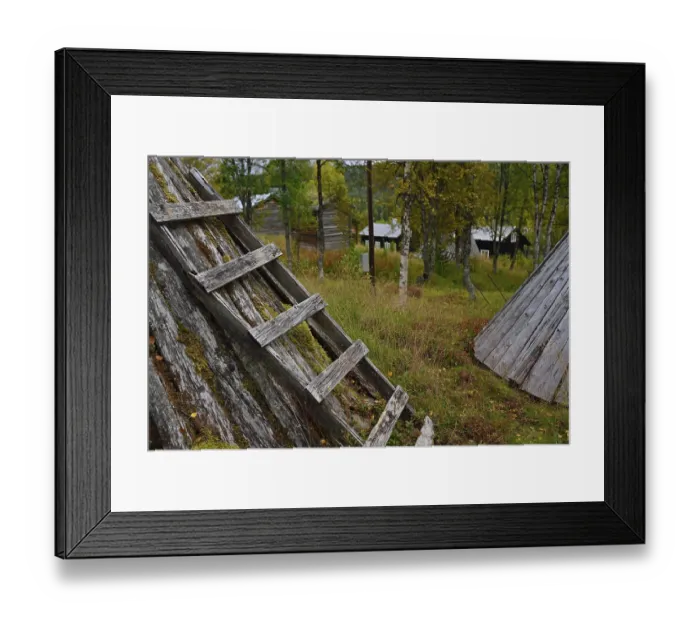 Framed Print : Fatmomakke (Sami church village)