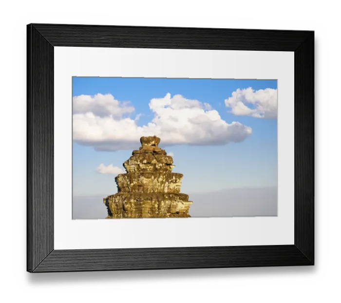Framed Print : Phnom Bakheng, Angkor Wat complex