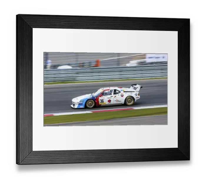 Framed Print : Revival German Racing Championship at the Oldtimer Grand Prix 2013 on the Nuerburgring