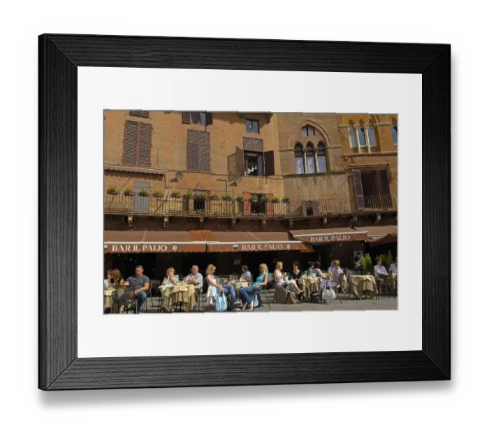 Framed Print : Siena, Piazza del campo, The Campo Square Framed Print : Siena, Piazza del campo, The Campo Square