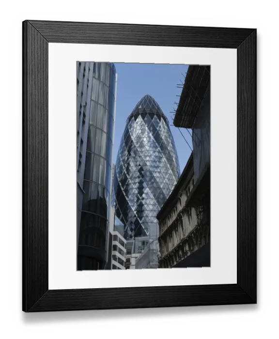 Framed Print : London, Grossbritannien, 30 St Mary Axe