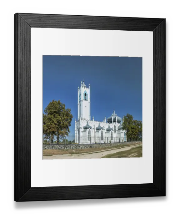 Framed Print : Spaso-Preobrazhenskaya church, village Moshny Framed Print : Spaso-Preobrazhenskaya church, village Moshny
