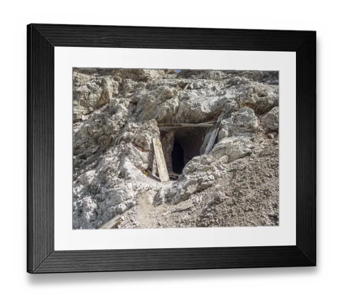 Framed Print : Climbing Rotwand via ferrata near Sexten in the Dolomites Framed Print : Climbing Rotwand via ferrata near Sexten in the Dolomites